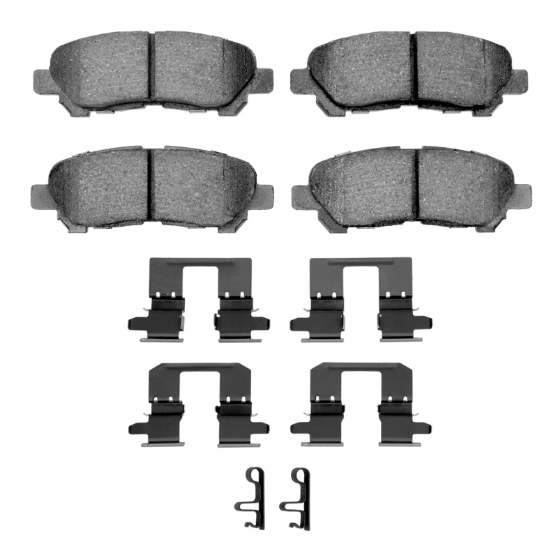 Toyota Highlander Brake Pads - Rear - R1 Concepts - Ceramic - `08-`13
